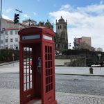 Red telephone booth